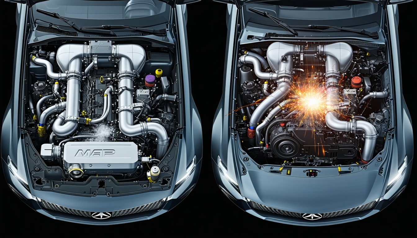 découvrez comment résoudre les à-coups moteur à bas régime en choisissant entre le reparamétrage moteur (mapping) et le capteur map. analyse des avantages et conseils d'experts pour un moteur performant.