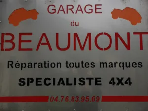 Garage du Beaumont à La Salle-en-Beaumont