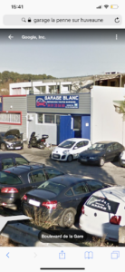 Garage Blanc à La Penne-sur-Huveaune