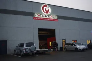l’atelier auto à Onnaing