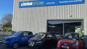 LIGIER STORE – EVOLUCAR – VOITURES SANS PERMIS LIGIER ET MICROCAR à Lons