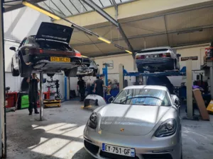 Porsche à Paris