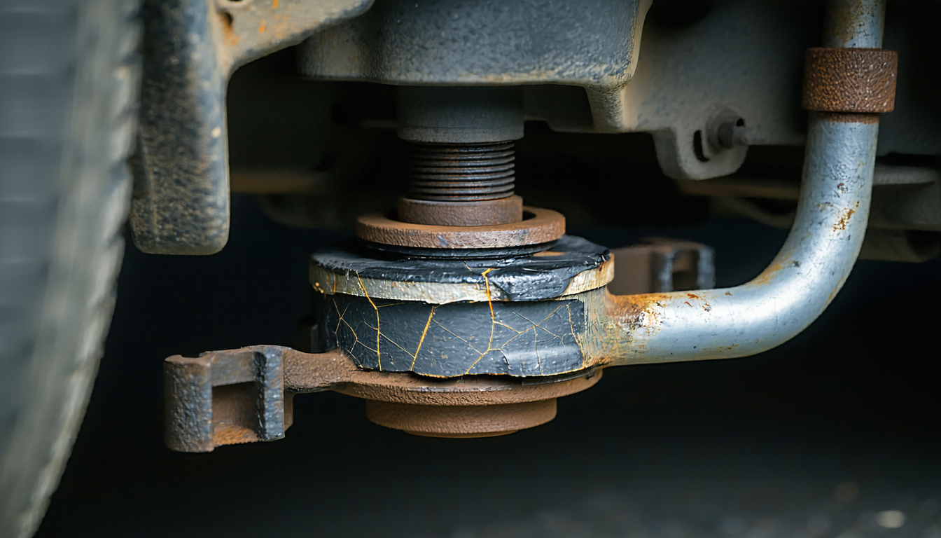 découvrez comment les silentblocs usés provoquent des claquements dans votre barre anti-roulis et apprenez à détecter ce problème avant qu'il n'endommage votre véhicule.