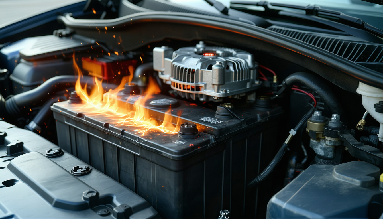 découvrez pourquoi votre batterie devient chaude après un long trajet et comment un alternateur défectueux peut en être la cause. conseils et solutions pour éviter les surchauffes.