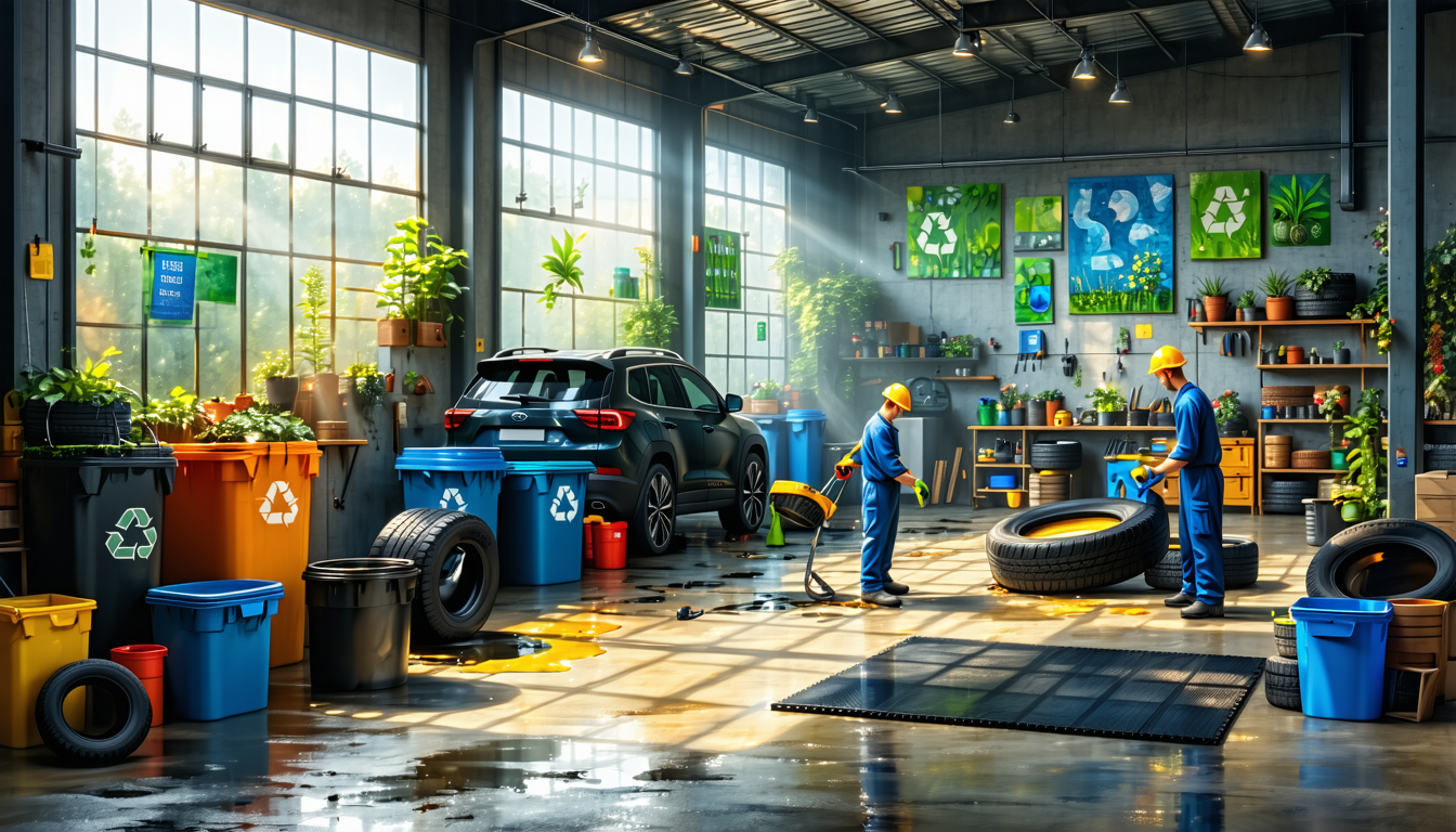 découvrez comment un garage écoresponsable se transforme en acteur innovant en recyclant ses déchets, notamment les huiles et pneus. apprenez les méthodes durables utilisées pour transformer ces déchets en opportunités économiques tout en protégeant l'environnement.