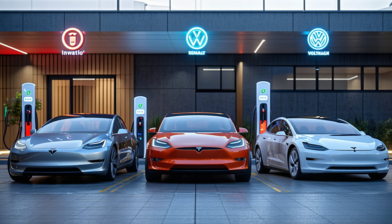 découvrez notre comparatif des autonomies des véhicules électriques de tesla, renault et volkswagen. analysez les performances, l'efficacité et l'innovation de chaque marque pour choisir la voiture qui répond le mieux à vos besoins en matière d'autonomie.