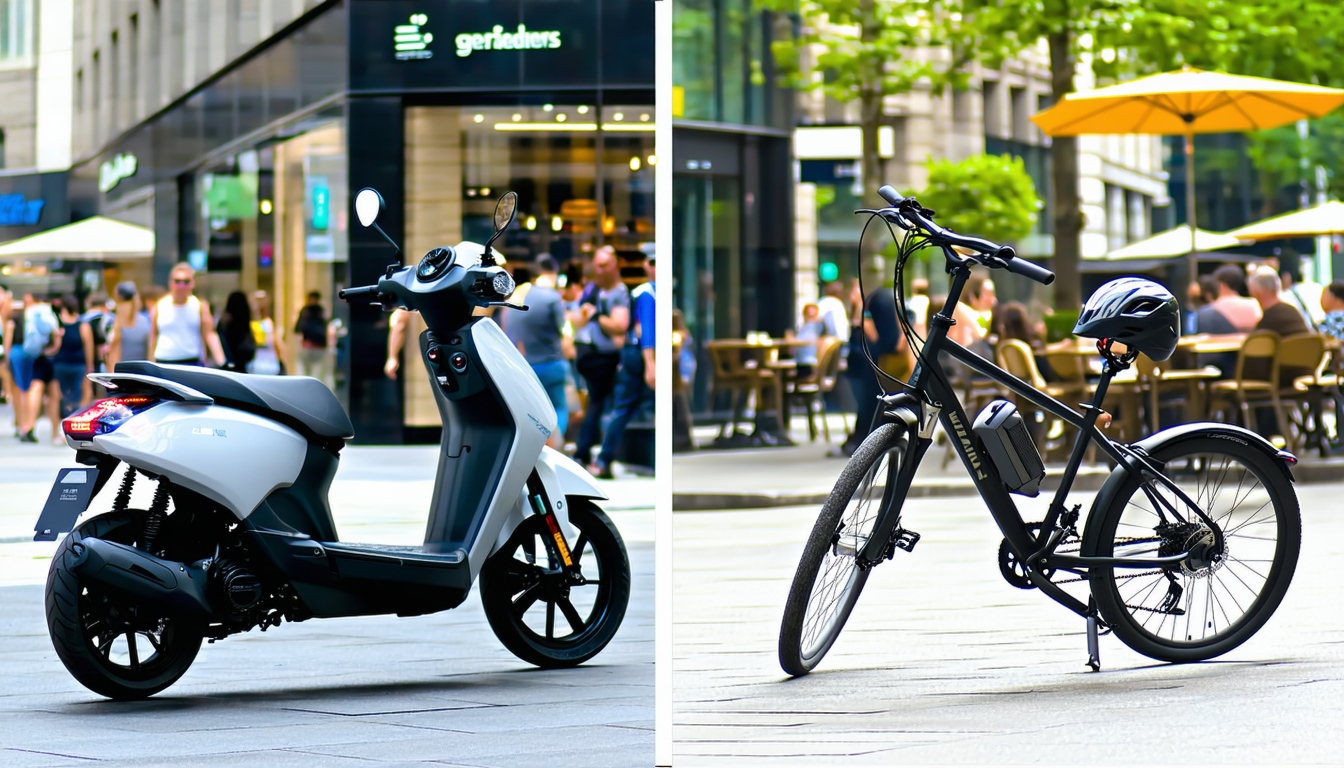 découvrez notre comparatif détaillé entre scooters et vélos électriques pour vous aider à choisir le meilleur moyen de transport urbain. analyse des performances, coûts, confort et impact environnemental pour optimiser vos déplacements en ville.