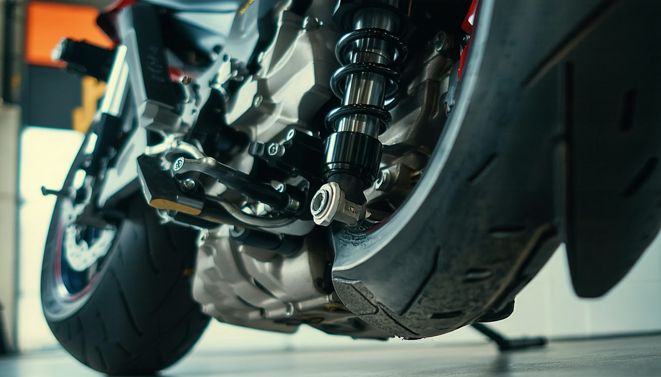 découvrez les causes du déséquilibre avant/arrière sur votre moto et apprenez à identifier si la chaîne ou l'amortisseur en est responsable pour une meilleure conduite.