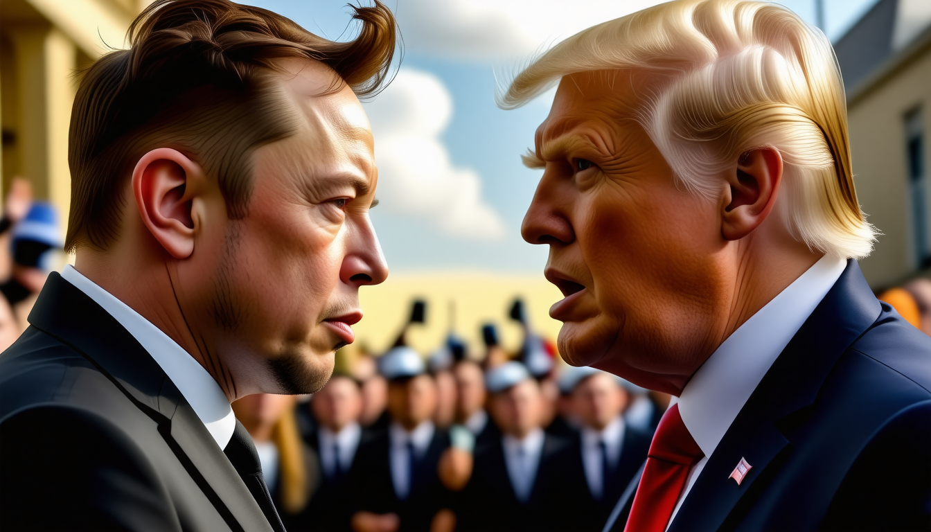 découvrez comment elon musk a récemment clashé un proche de donald trump en utilisant des insultes percutantes. plongez dans cette confrontation médiatique explosive et les réactions qu'elle a suscitées.
