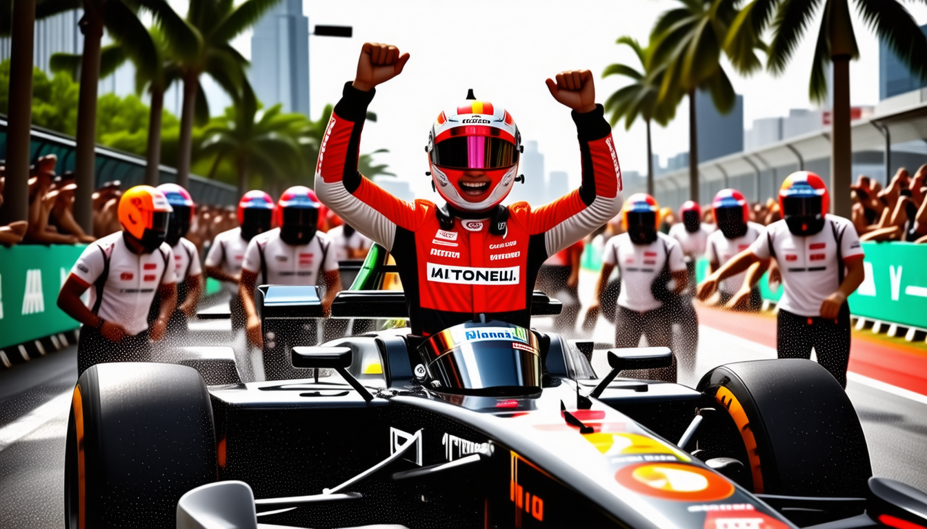 le jeune talent antonelli réalise un exploit impressionnant en décrochant sa première pole position lors des qualifications sprint du grand prix de miami en formule 1. découvrez les détails de cette performance marquante et ce que cela signifie pour l'avenir du sport automobile.
