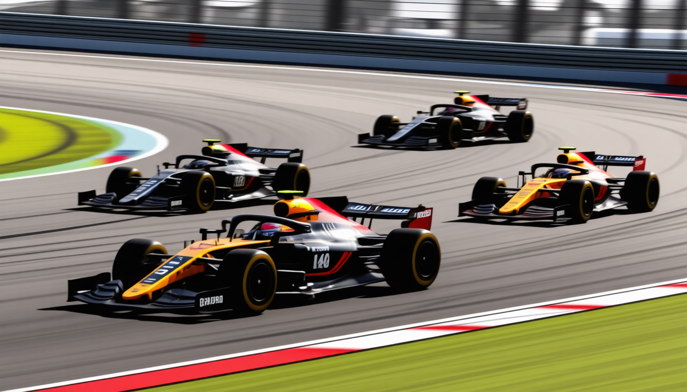 revivez le gp du qatar f1 avec piastri en pole position devant russell, norris impressionnant en 2e ligne, et verstappen en retrait à la 6e place lors du q sprint.