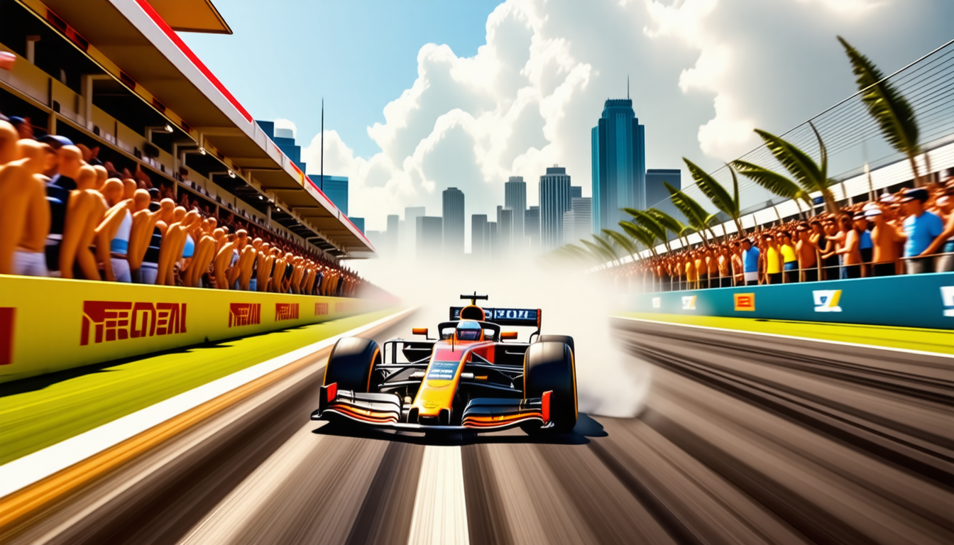 revivez le grand prix de miami où lando norris s'impose avec brio lors de la course sprint, suivi de près par oscar piastri et lewis hamilton. découvrez les moments forts et les stratégies clés de cette compétition palpitante en formule 1.