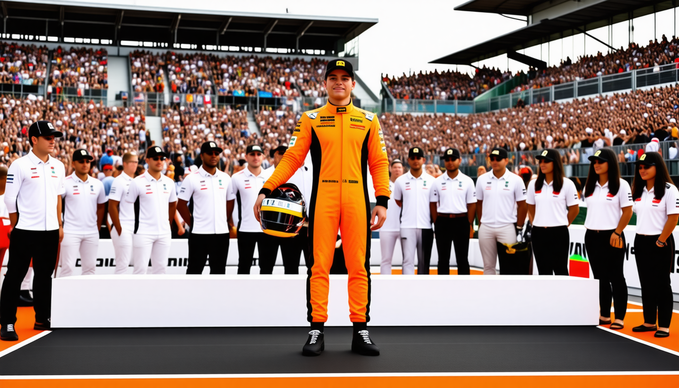 découvrez l'incroyable parcours de lando norris en f1, couronné par mclaren après une saison riche en surprises et en performances remarquables.