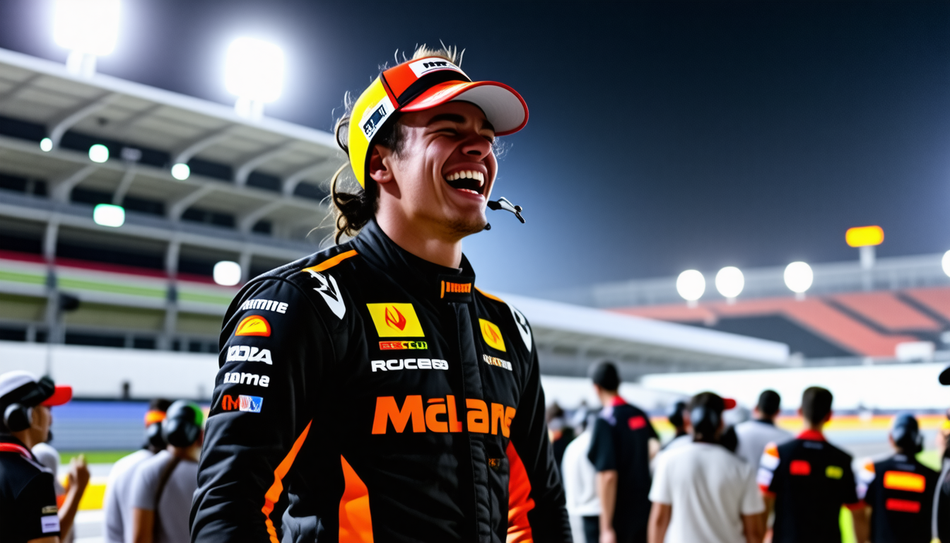 découvrez l'émotion intense de lando norris, submergé par les larmes après son triomphe historique en tant que champion du monde de f1.
