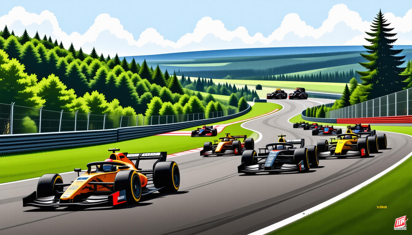 découvrez les moments forts du grand prix de belgique de f1, où lando norris a brillamment obtenu la pole position. oscar piastri s'illustre avec une place sur la deuxième ligne, tandis que l'espoir français isack hadjar s'élance depuis la huitième position. ne manquez pas cette course palpitante qui promet du suspense et de l'adrénaline !