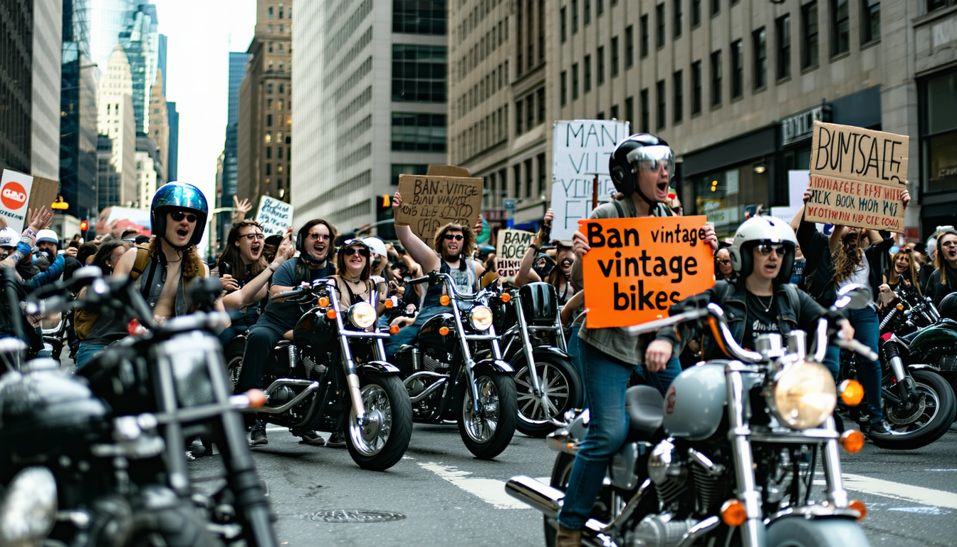 découvrez le débat enflammé autour de l'interdiction de circulation des motos anciennes en milieu urbain. quels enjeux écologiques, de sécurité et de préservation du patrimoine moto se cachent derrière cette polémique ?