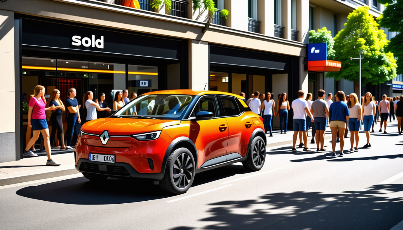 découvrez comment la r5 électrique, avec son design innovant et ses performances écologiques, s'impose en tant que leader des ventes de voitures en france. une révolution automobile qui redéfinit la mobilité durable.