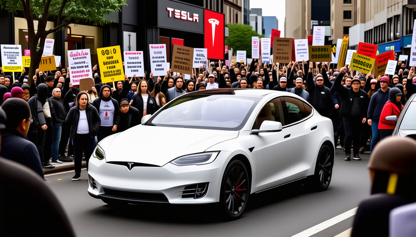 découvrez les raisons derrière l'augmentation de la colère anti-tesla aux états-unis, analyse des tensions économiques et sociales, ainsi que les réactions des consommateurs et des autorités face à l'ascension de la célèbre marque de voitures électriques.