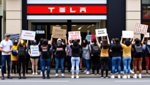 La tension grandissante autour de Tesla aux États-Unis a pris une ampleur inédite, stimulée par des mouvements politiques et sociaux de plus en plus marqués. Des manifestations anti-Elon Musk s’organisent, ciblant non seulement les usines de Tesla, mais aussi les […]