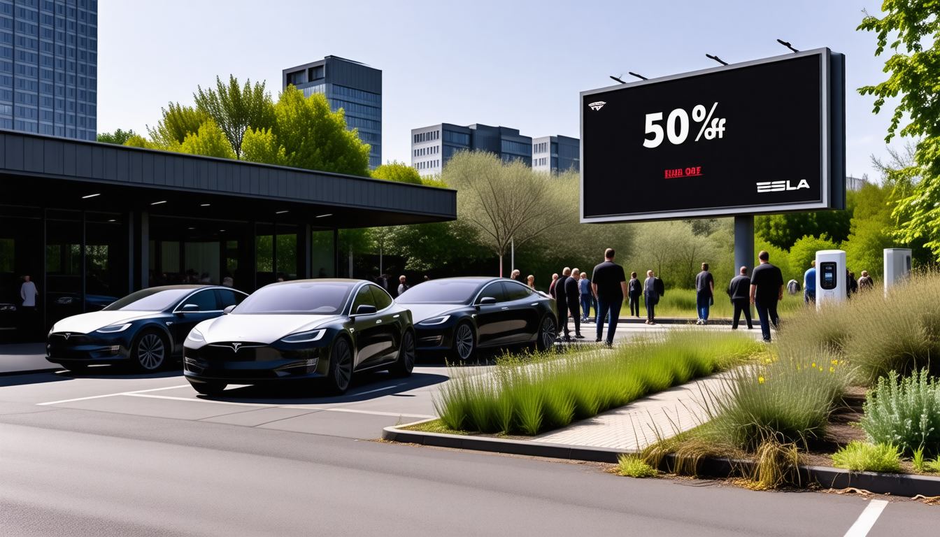 découvrez pourquoi les ventes de tesla en europe ont connu une chute alarmante de 50 % depuis le début de l'année. analyse des facteurs économiques, concurrentiels et stratégiques qui impactent la performance de la marque sur le marché européen.