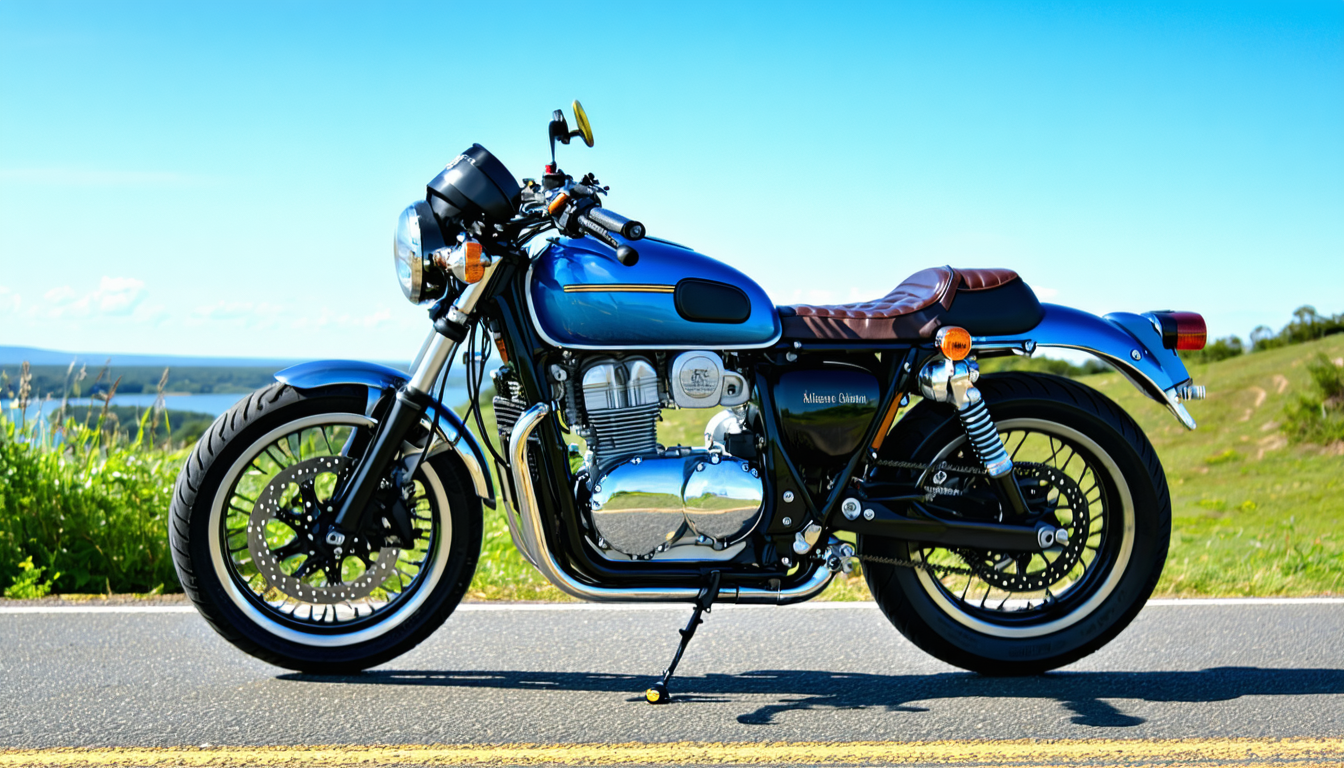 découvrez la moto vintage électrique, une fusion parfaite entre le style rétro et la technologie moderne. cette conversion innovante séduit les passionnés en alliant charme d'antan et performance écologique.