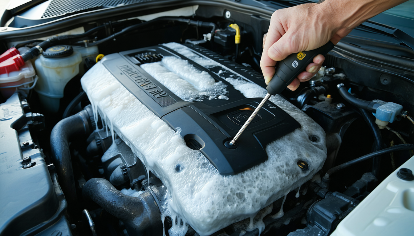 découvrez pourquoi la présence de mousse grasse dans le bocal de liquide de refroidissement peut indiquer un mélange d'huile et quels sont les risques pour votre moteur. apprenez à détecter ce signe et à agir rapidement.