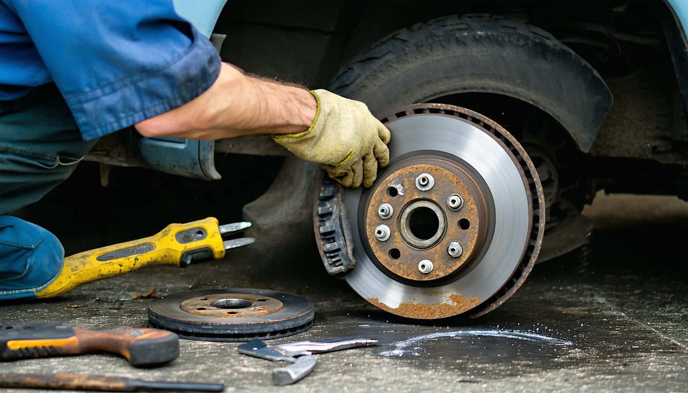 découvrez comment les points de rouille sur les disques de frein se forment et influencent la performance de votre véhicule selon l'usage et le stationnement.