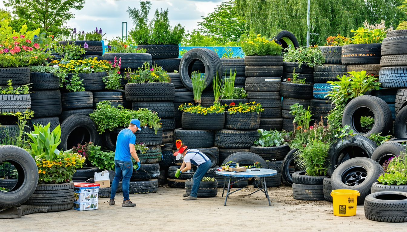 découvrez des solutions innovantes pour recycler vos pneus usagés de manière efficace et responsable. adoptez des pratiques durables et contribuez à la protection de l'environnement tout en apprenant les méthodes de réutilisation créatives. ensemble, bâtissons un avenir durable grâce au recyclage des pneus.