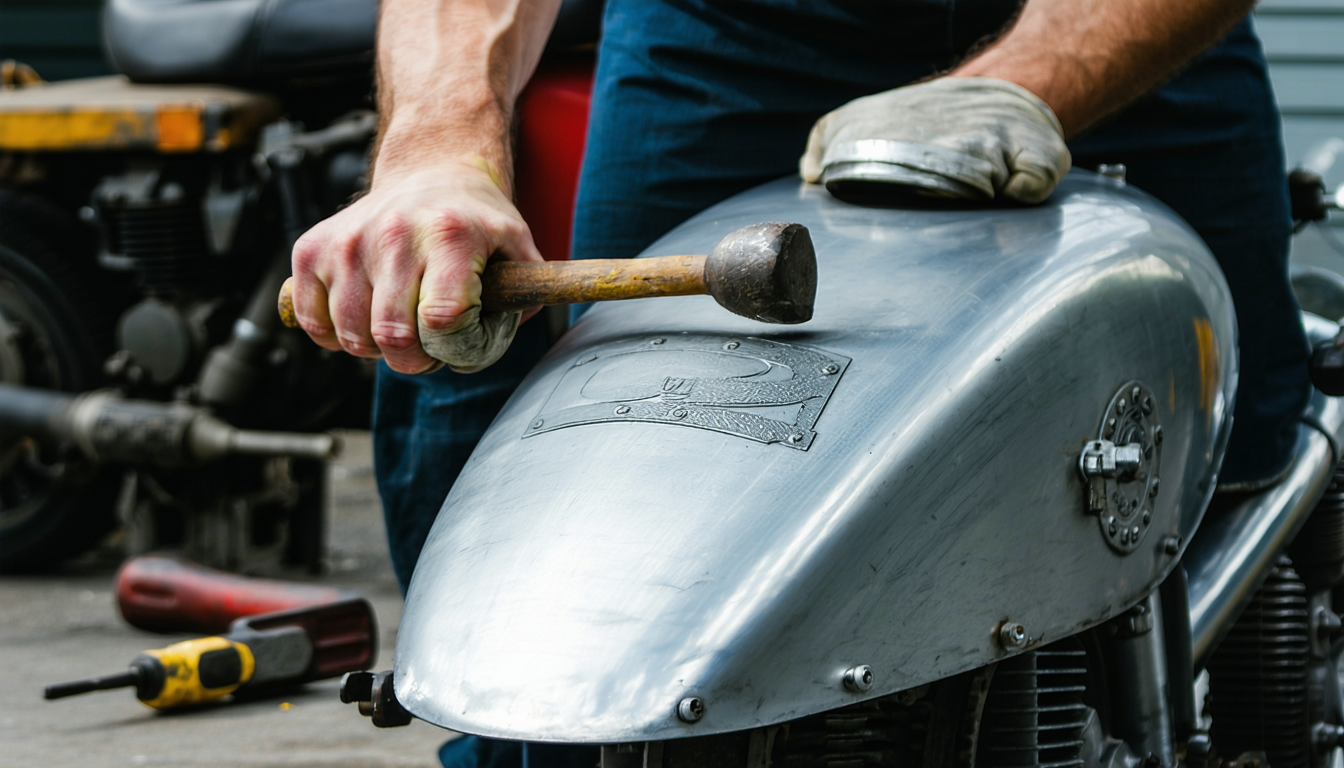 découvrez toutes les méthodes pour redresser un réservoir de moto endommagé. que vous soyez bricoleur ou souhaitez faire appel à un professionnel, trouvez les meilleures options adaptées à vos besoins pour restaurer l'esthétique et la fonctionnalité de votre moto.