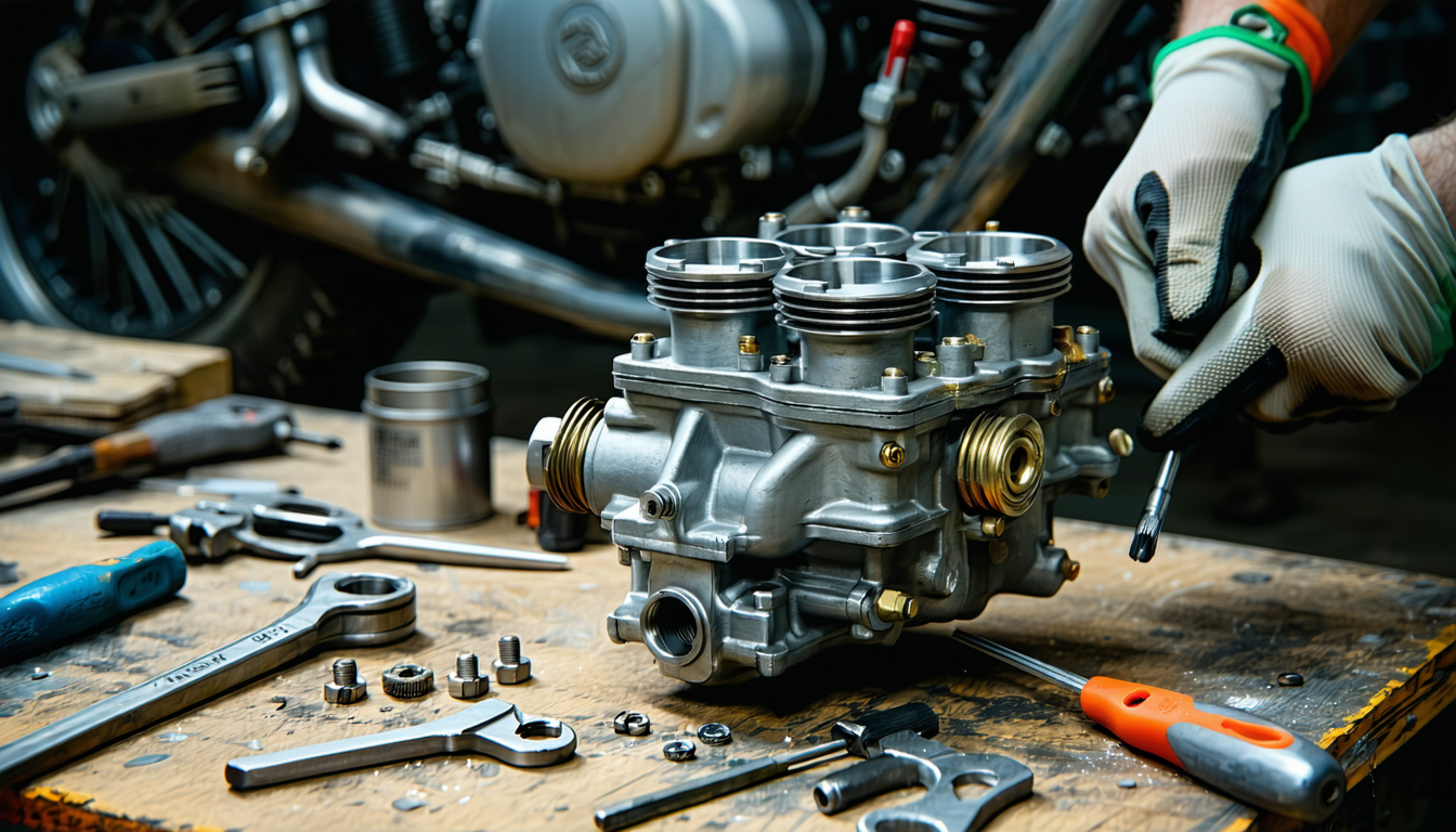 découvrez notre guide complet pour la réfection de votre carburateur moto et redonnez vie à votre machine avec des conseils pratiques et étape par étape.