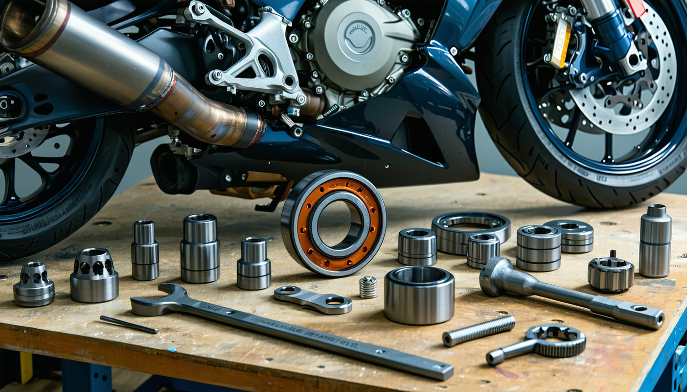 découvrez l'outillage indispensable pour remplacer un roulement de bras oscillant et réalisez vos réparations en toute simplicité et efficacité.