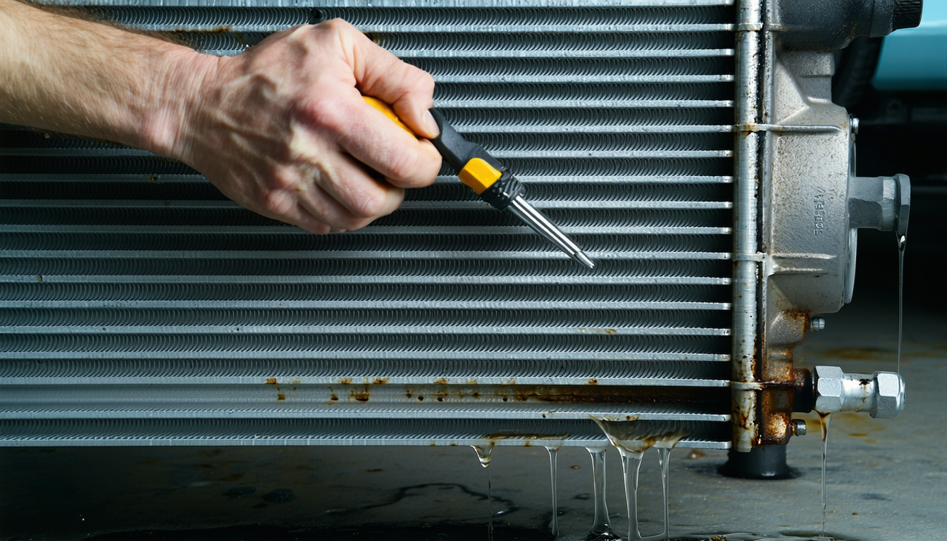 découvrez comment réparer un radiateur d’huile qui fuit : conseils pour choisir entre la brasure à froid et le remplacement afin d’assurer une réparation efficace et durable.