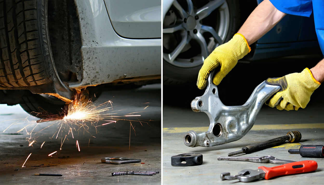 découvrez comment choisir entre la soudure et le remplacement pour réparer une casse sur un bras de suspension. guide complet pour passionnés d'automobile.