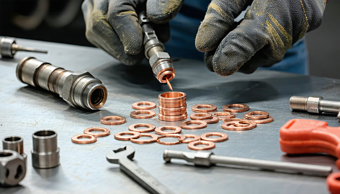 découvrez comment réparer une fuite d'injecteur en maîtrisant l'utilisation des joints et rondelles cuivrées. guide complet pour une intervention efficace et durable.
