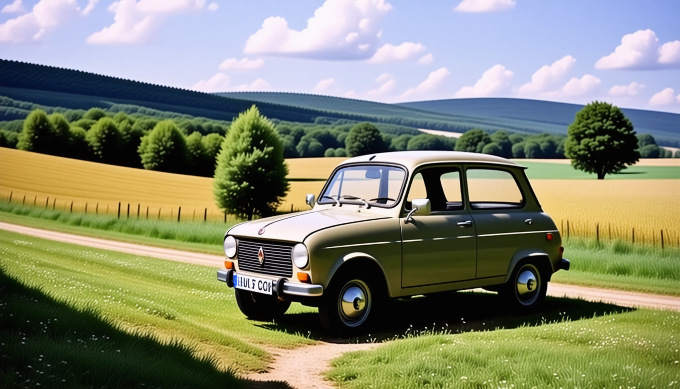 découvrez comment la r4 savane, icône des années 60, fait peau neuve tout en ravivant la nostalgie des passionnés. un voyage au cœur de l'histoire automobile française qui allie charme vintage et modernité.