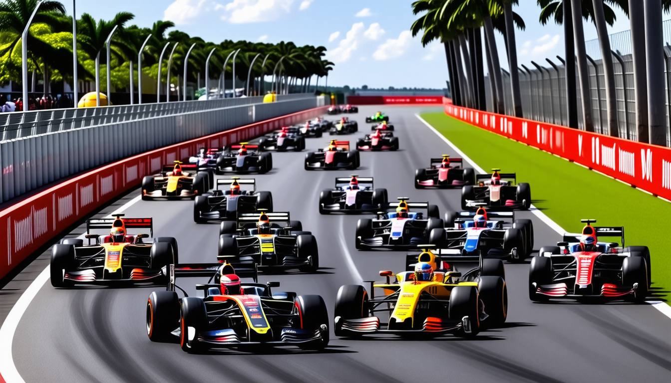revivez les moments forts du grand prix de miami en formule 1 : revivez les courses palpitantes, les manœuvres audacieuses et les émotions fortes qui ont marqué cette édition inoubliable. plongez au cœur de l'action et découvrez les performances des pilotes sur ce circuit emblématique.