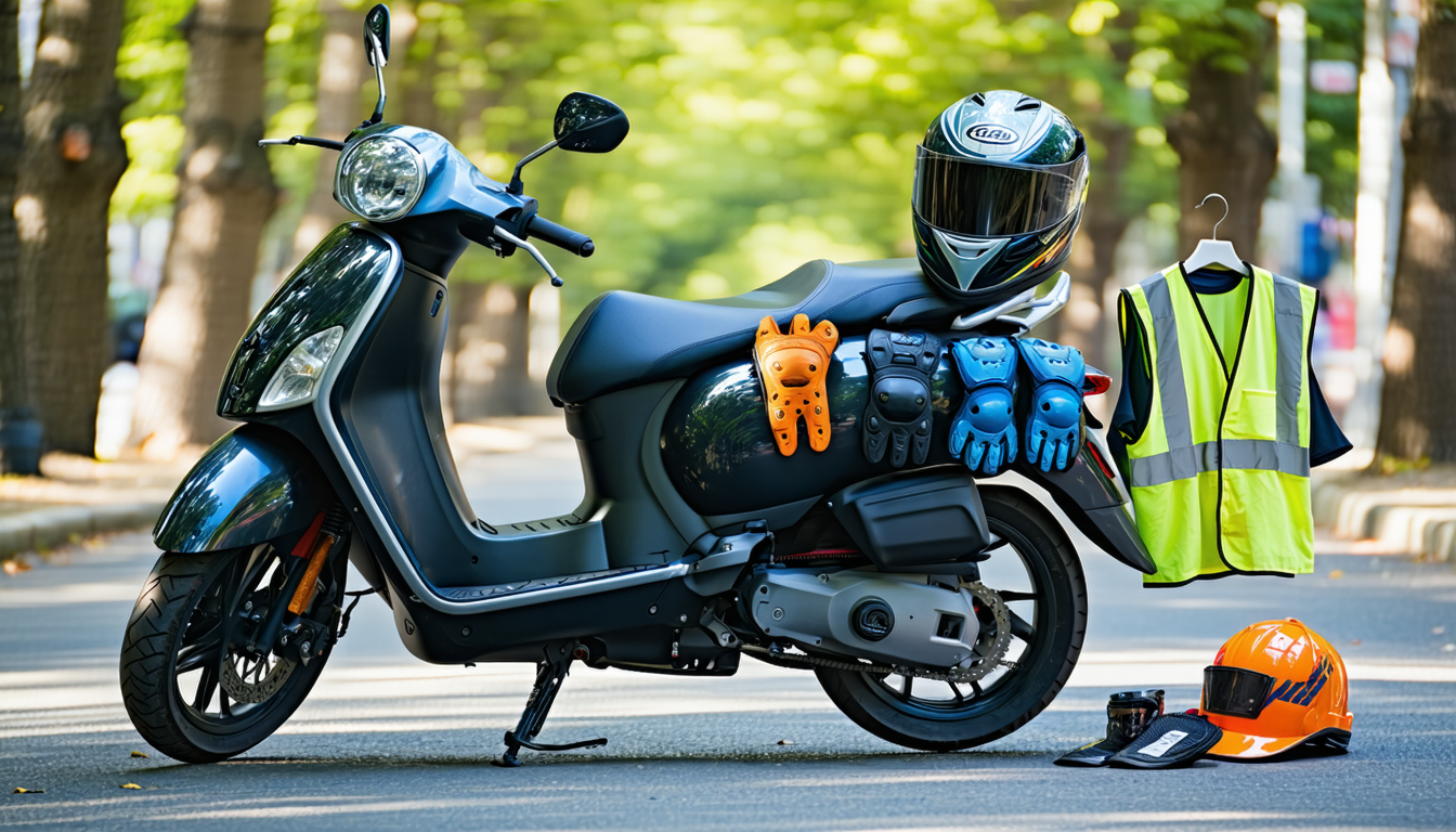 découvrez les équipements indispensables pour garantir votre sécurité en scooter. profitez de nos conseils pour rouler en toute tranquillité et éviter les dangers de la route.