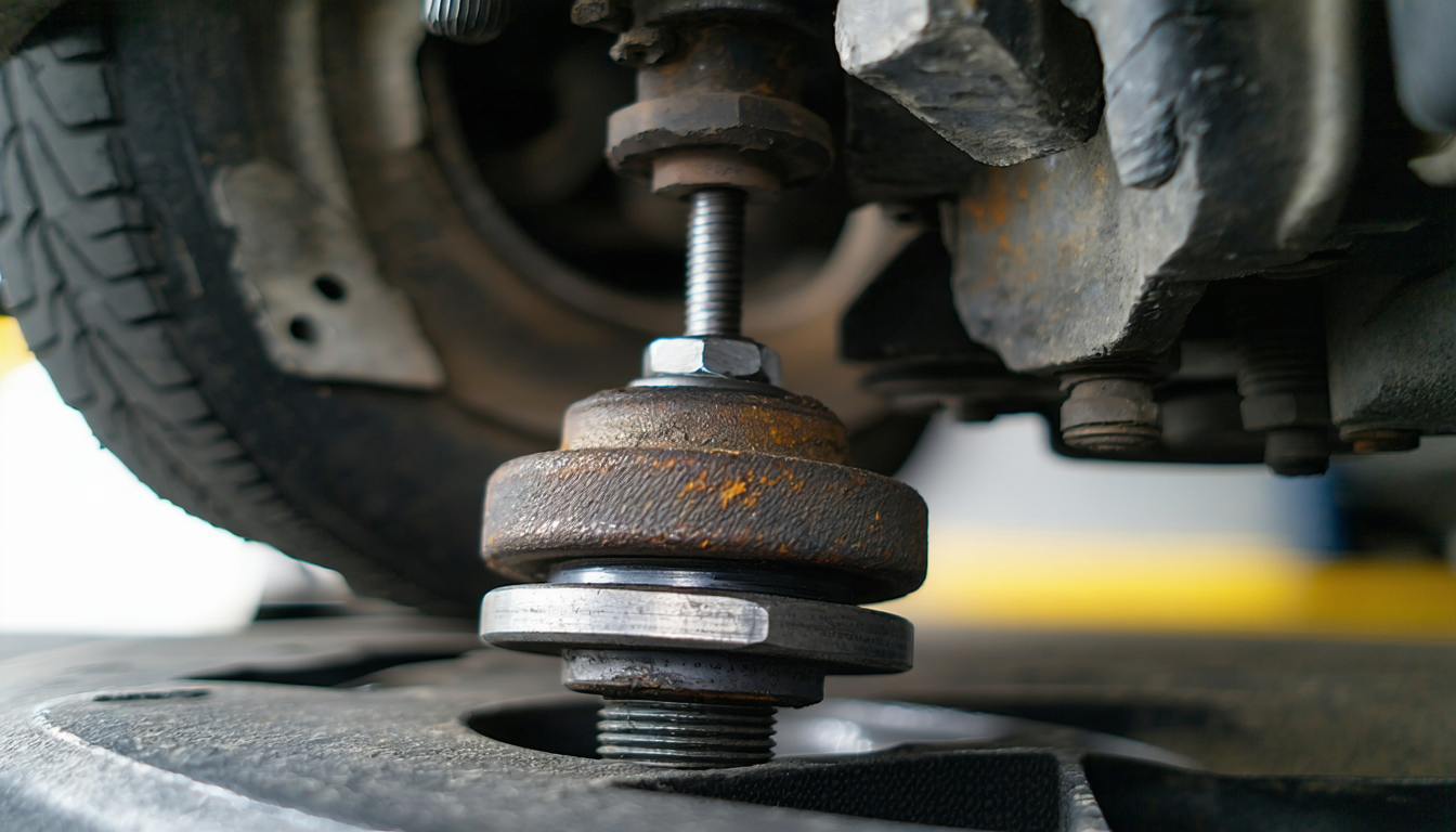 découvrez pourquoi des sons de claquement à l'arrêt peuvent provenir de la rotule ou du support d'amortisseur, et comment identifier la source du problème pour assurer la sécurité de votre véhicule.