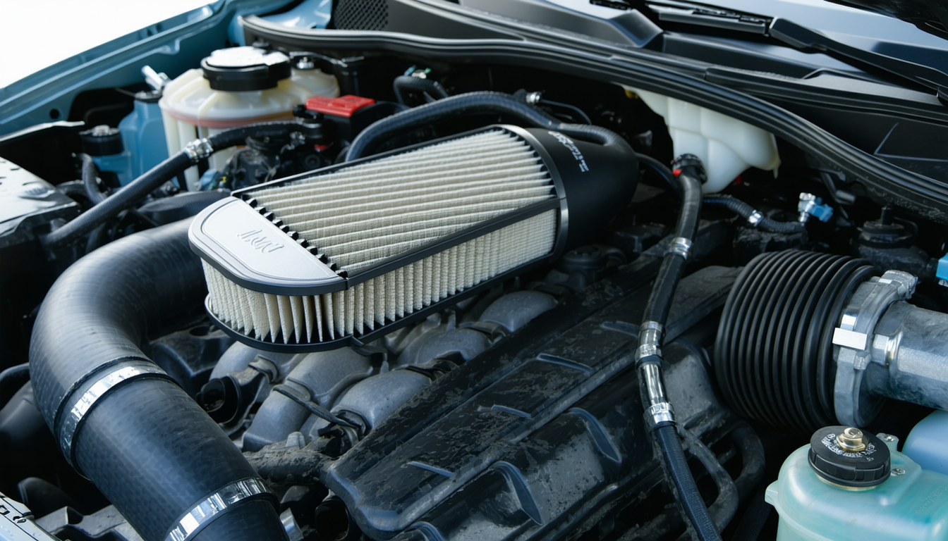 découvrez comment les sons de souffle dans l'admission révèlent des problèmes de prise d'air et l'impact d'un filtre à air obstrué sur les performances moteur.