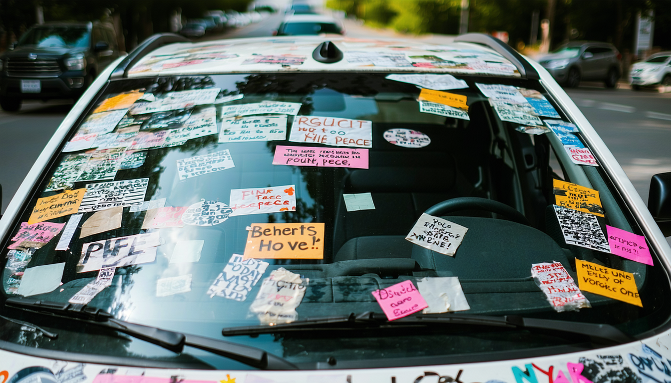 découvrez tout ce qu’il faut savoir sur l’apposition de stickers sur le pare-brise : cadre légal, tolérances possibles et risques en cas de non-respect de la réglementation.