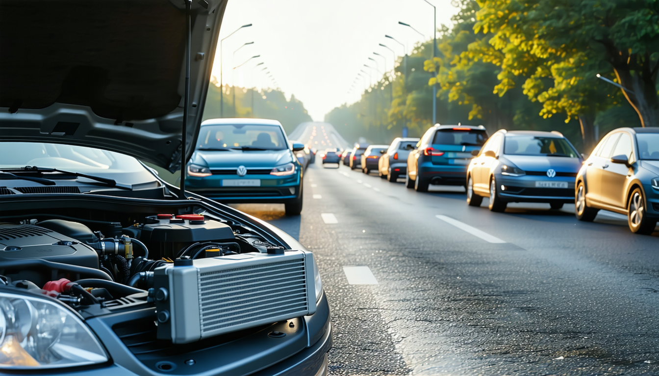 découvrez comment gérer la surchauffe en circulation dense : choisir un thermoventilateur ou vérifier un radiateur obstrué pour éviter les pannes moteur.