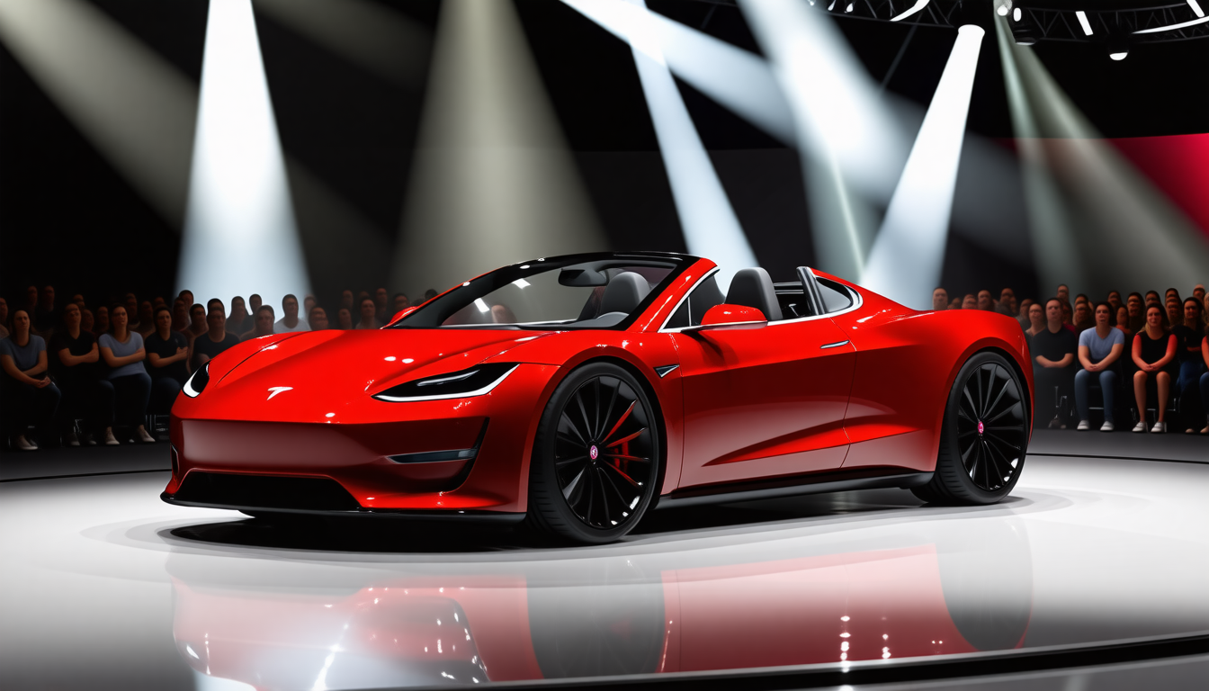 découvrez la présentation exclusive du tesla roadster 2 lors d'un événement exceptionnel avec rouleur électrique. ne manquez pas ce moment inoubliable dédié à l'innovation et à la performance électrique.