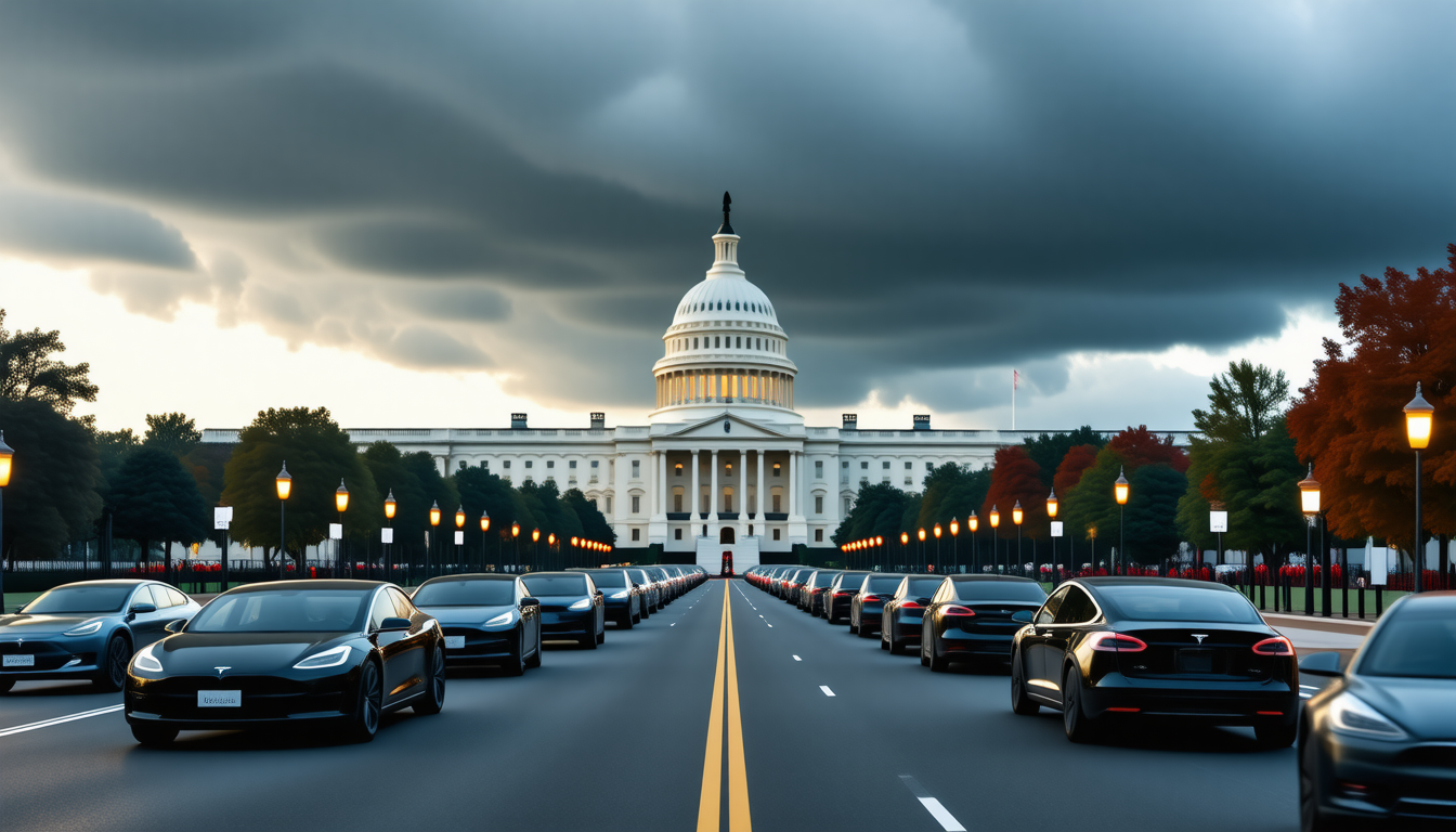 découvrez comment tesla, le géant automobile d'elon musk, se prépare à faire face à une éventuelle hausse des tarifs douaniers à washington, une situation qui pourrait impacter ses opérations et ses prix. restez informé des implications pour l'industrie et les consommateurs.