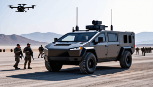 Des Tesla Cybertruck, symbole d’innovation automobile et de technologie disruptive, s’apprêtent à investir les rangs de l’armée américaine. Pourtant, ce n’est pas pour patrouiller sur des terrains hostiles ou tracter du matériel. L’étonnante réalité ? L’acquisition de ces mastodontes électriques par […]